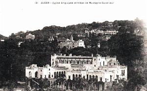 Alger-Mustapha - Eglise Anglicane et Villas